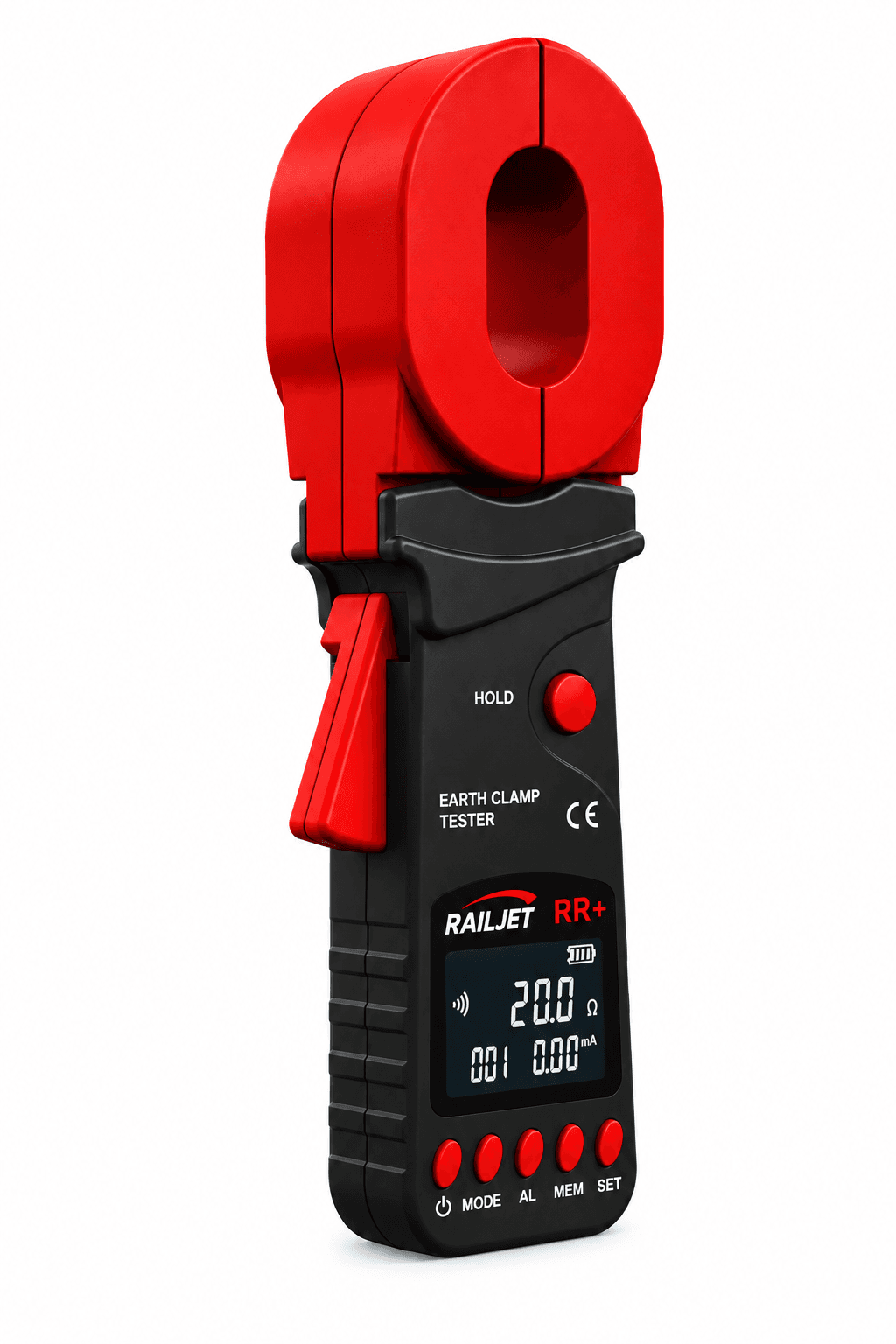RailJet Clamp Earth Resistance & Current Tester (Model: RR+)